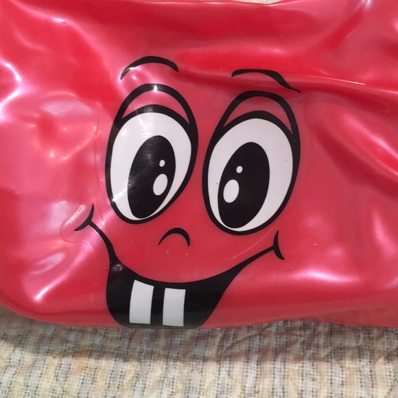 Hoppity Ball Childs funny face hopping Ball NEW Red hoping ball with handle FUN - Picture 6 of 6
